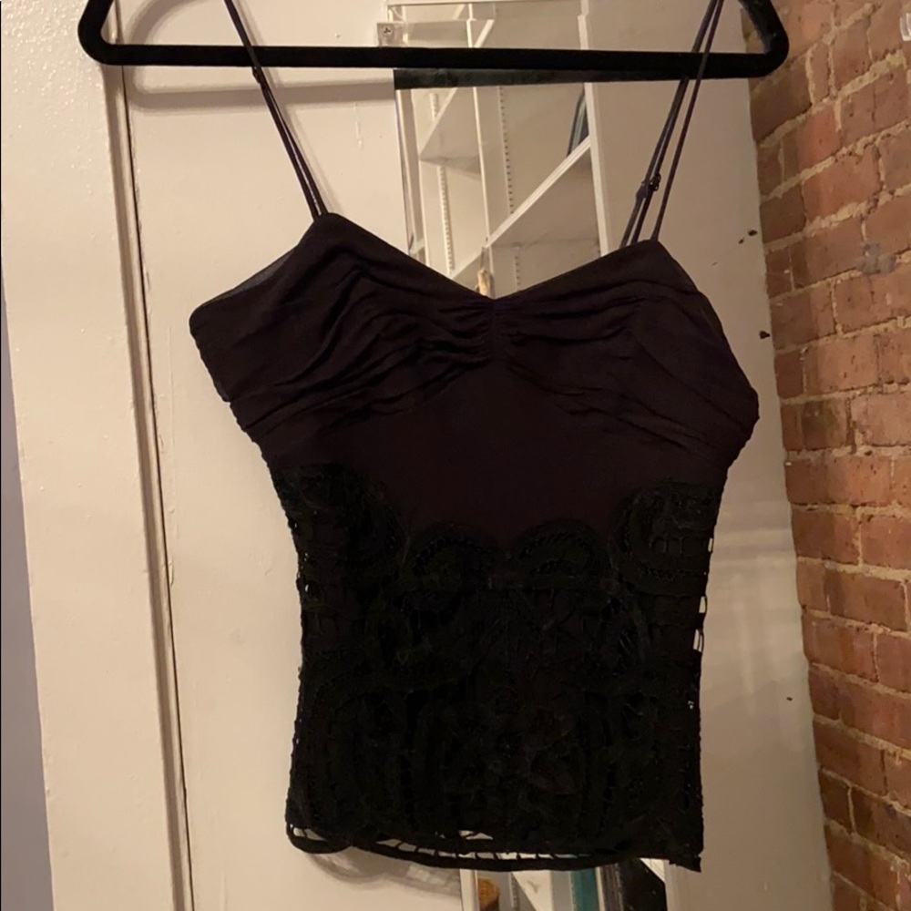 Vintage Betsy Johnson silk tank